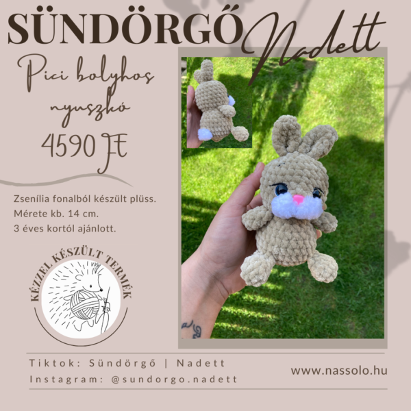 Pici bolyhos nyuszkó