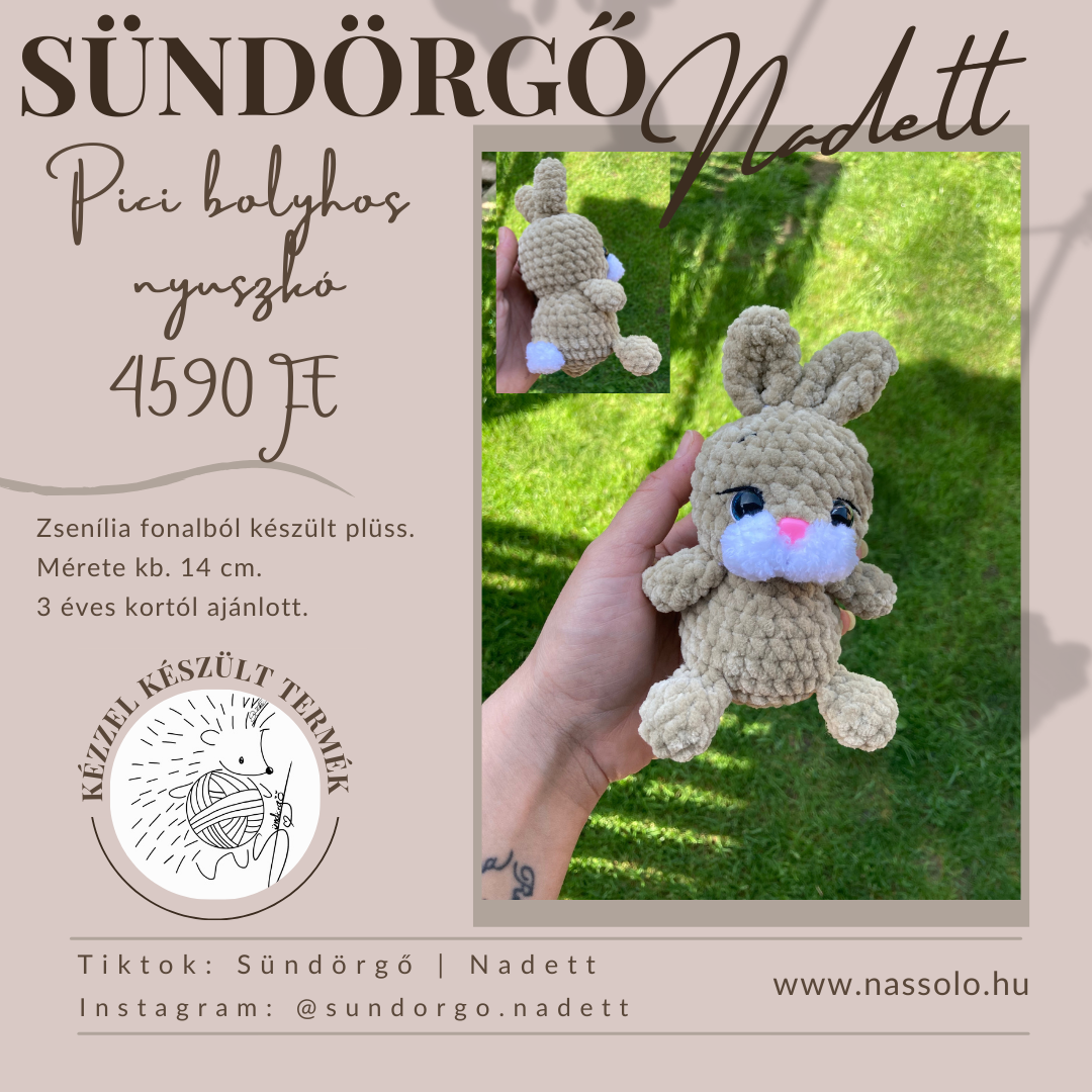 Pici bolyhos nyuszkó